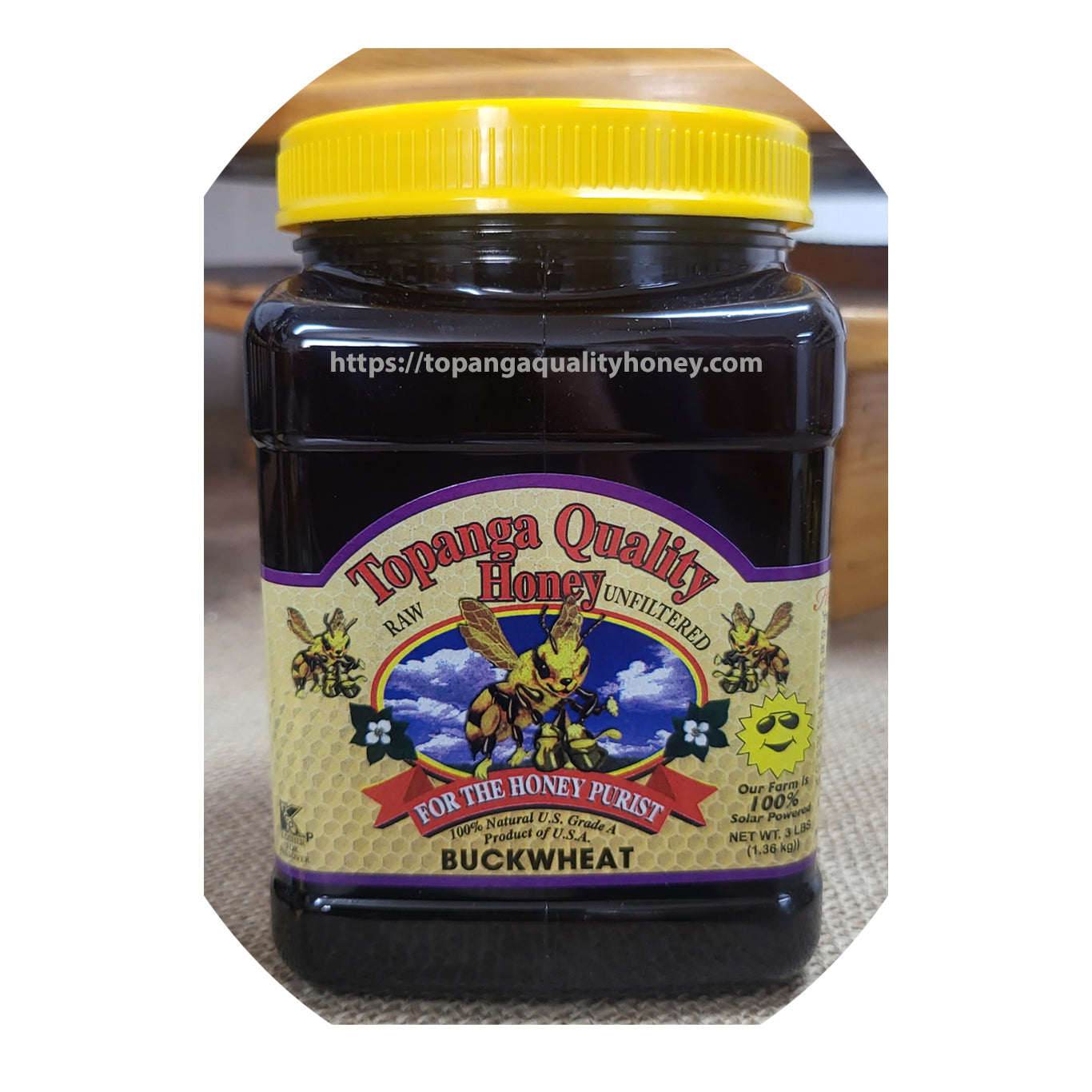 Buckwheat & Lemon Honey