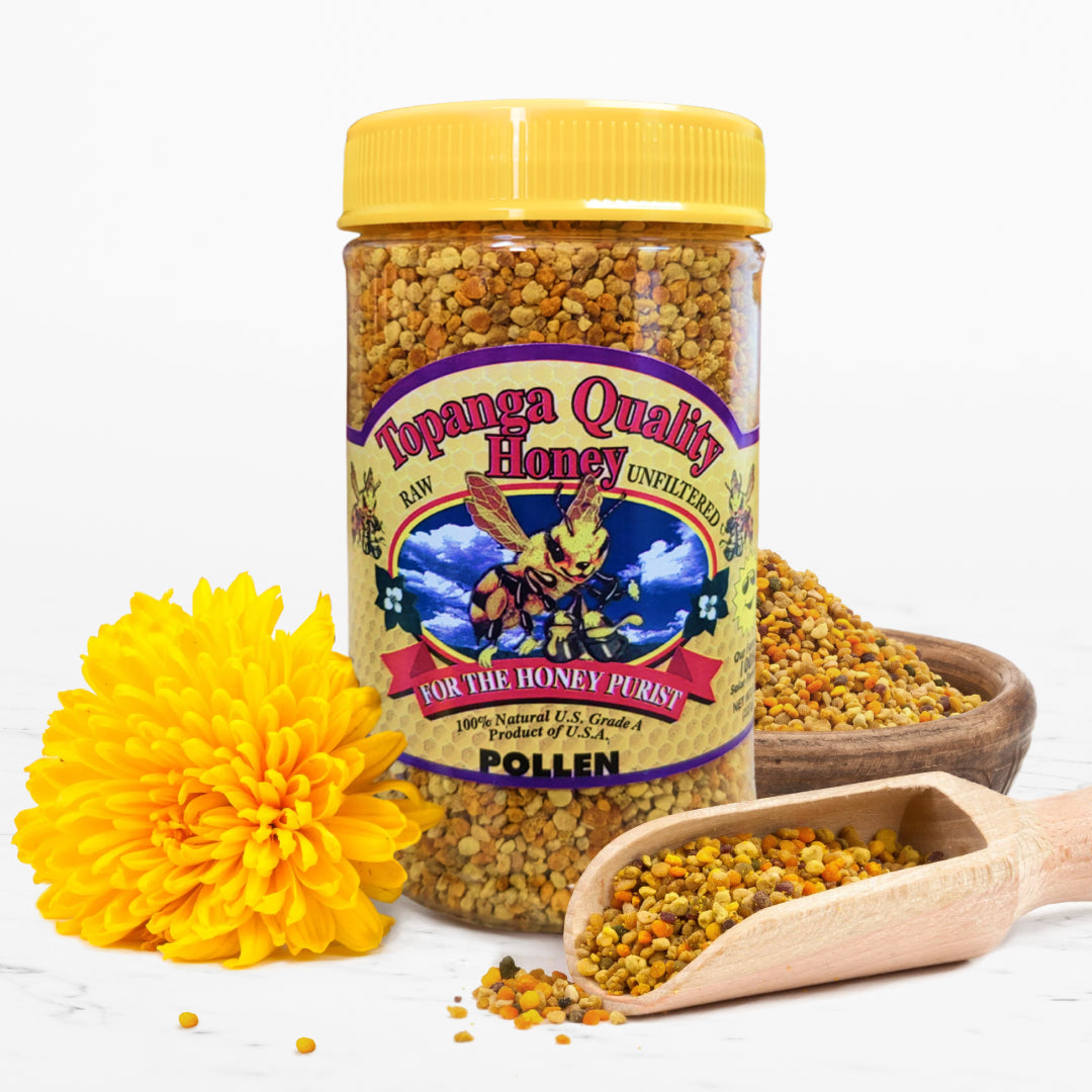 Bee pollen granules