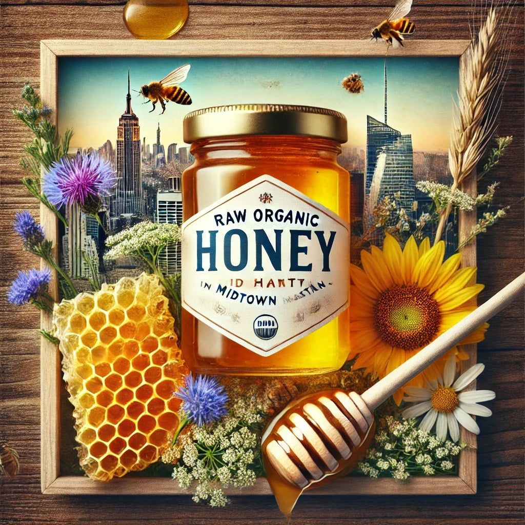Raw Organic Honey in Midtown Manhattan