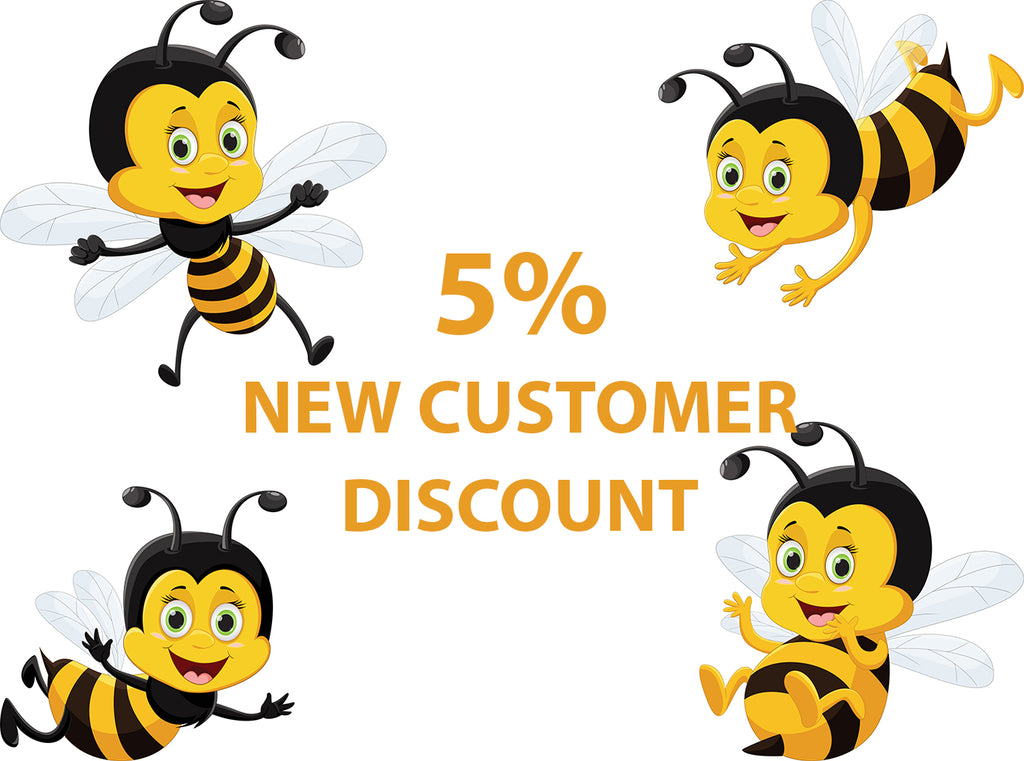 Additional 5% discount for new customers