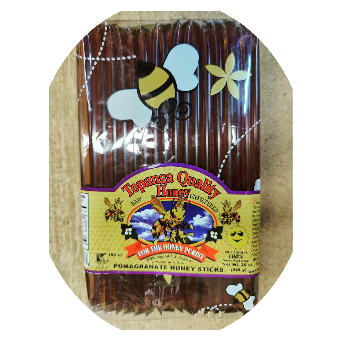 Topanga Quality Honey Sticks