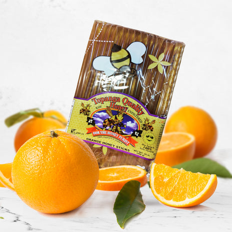 Discover the Sweet Delight of Topanga Quality Orange California Honey Sticks