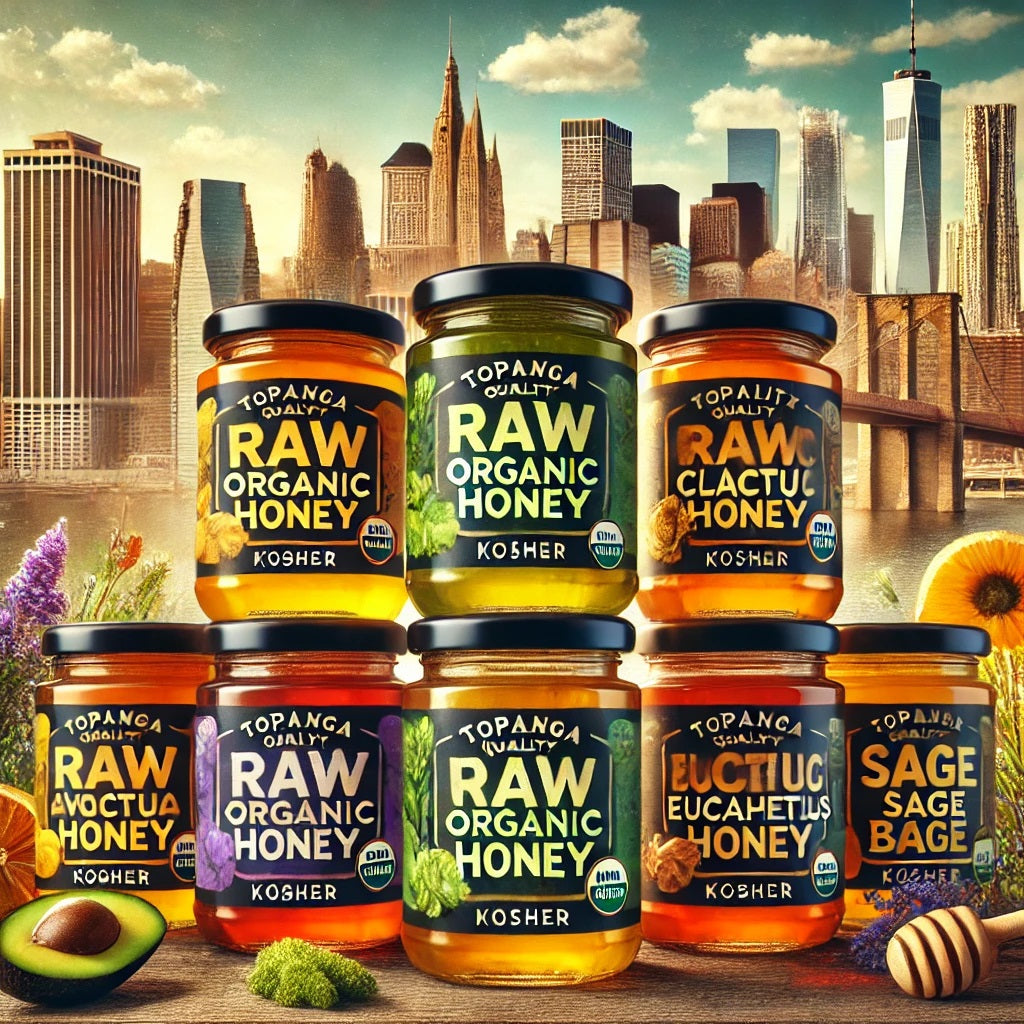 Raw Organic Honey Delivered to New York