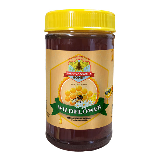 TQ Wildflower Brazil Honey 1lb