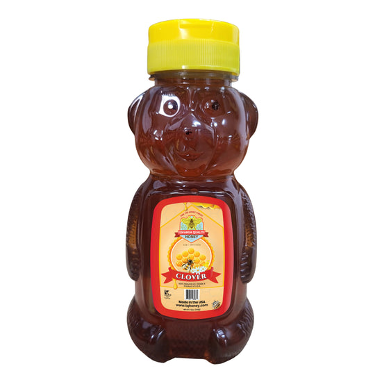 TQ Clover Honey Small Bear 24oz