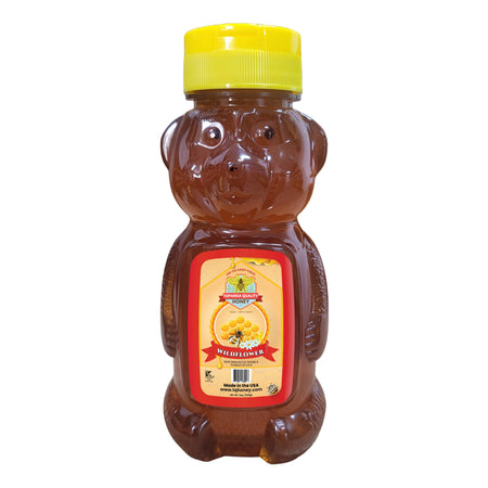3 lb jar of raw California wildflower honey from Topanga Quality Honey
